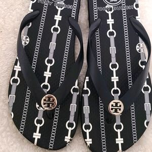 Tory Burch Flip Flops Size 8